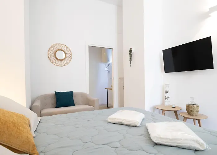 Apartament Mdb - Loft Bonito Y Comodo Estudio Cerca A La Estacion Joaquin Sorolla Walencja
